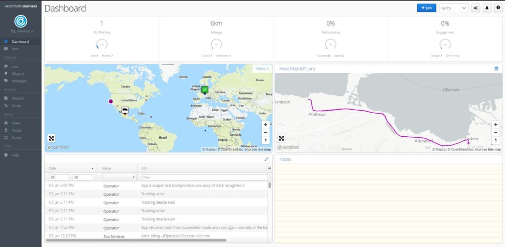 HelloTracks - GPS Tracking App