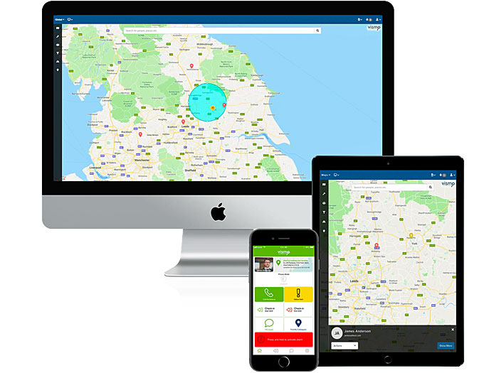Vismo Employee GPS Tracking App